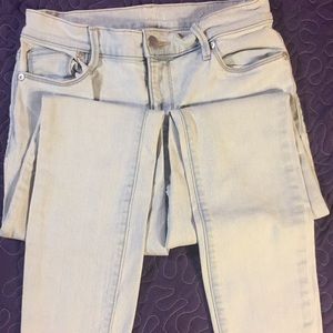 Loft modern skinny ankle jeans